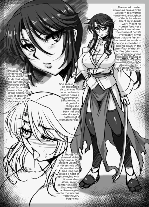 H.B B-River Sexual Blossom II Female Swordswomans Journey Through the Hell of Sexual Pleasure Project Valvrein - Page 23