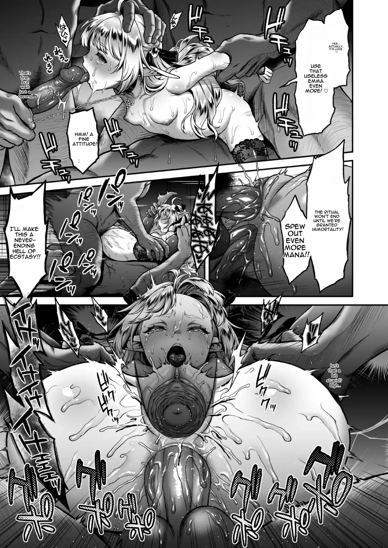 H.B.A Usagi Nagomu The Twilight Elf of the Evening 6 High Elf Turned Harlot 3 Decensored Digital English - Image 27