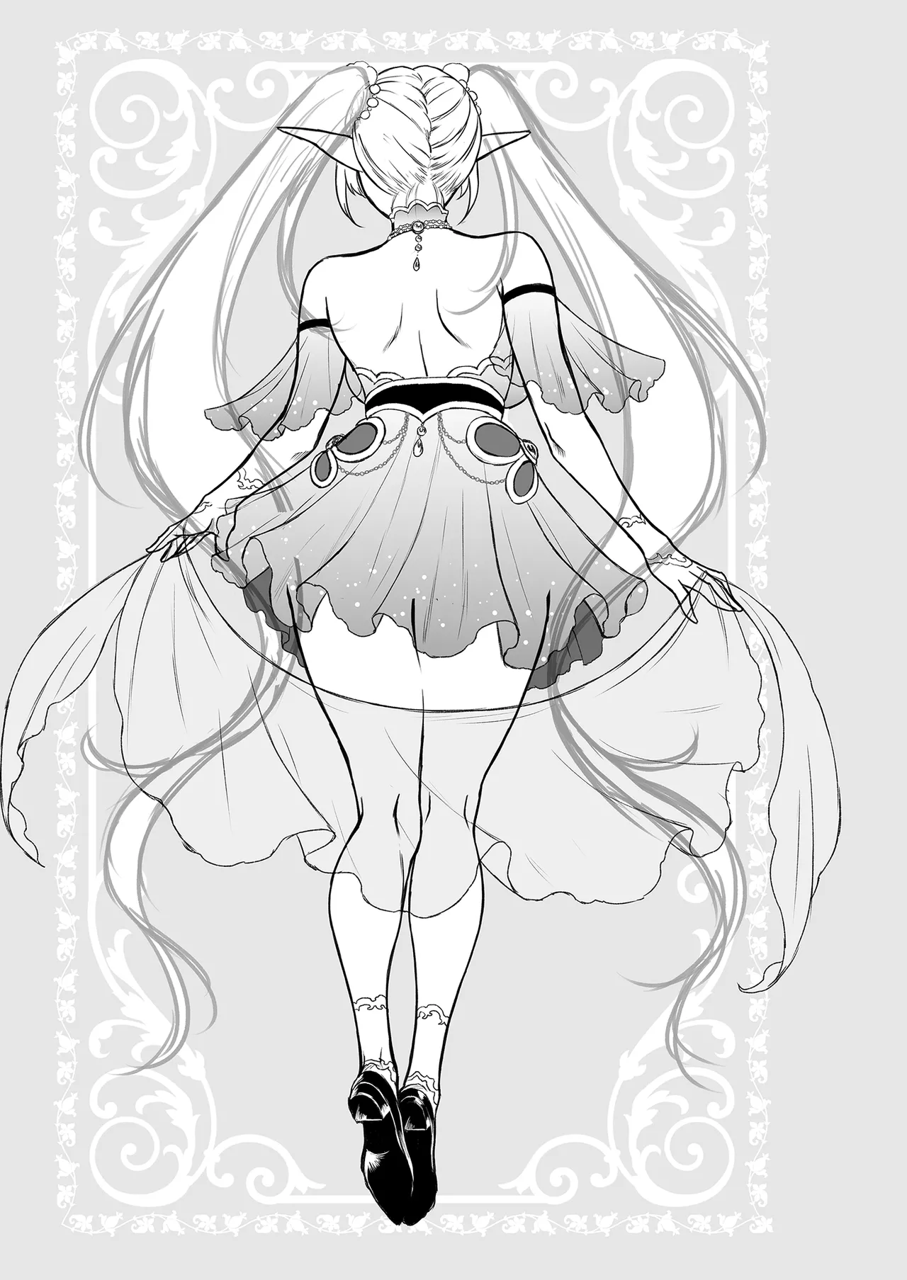 H.B.A Usagi Nagomu Yuukyuu no Shou Elf 6 Mugen Kako Hen I 悠久的娼女精靈夢幻過去篇I Chinese Decensored Digital - Image 33