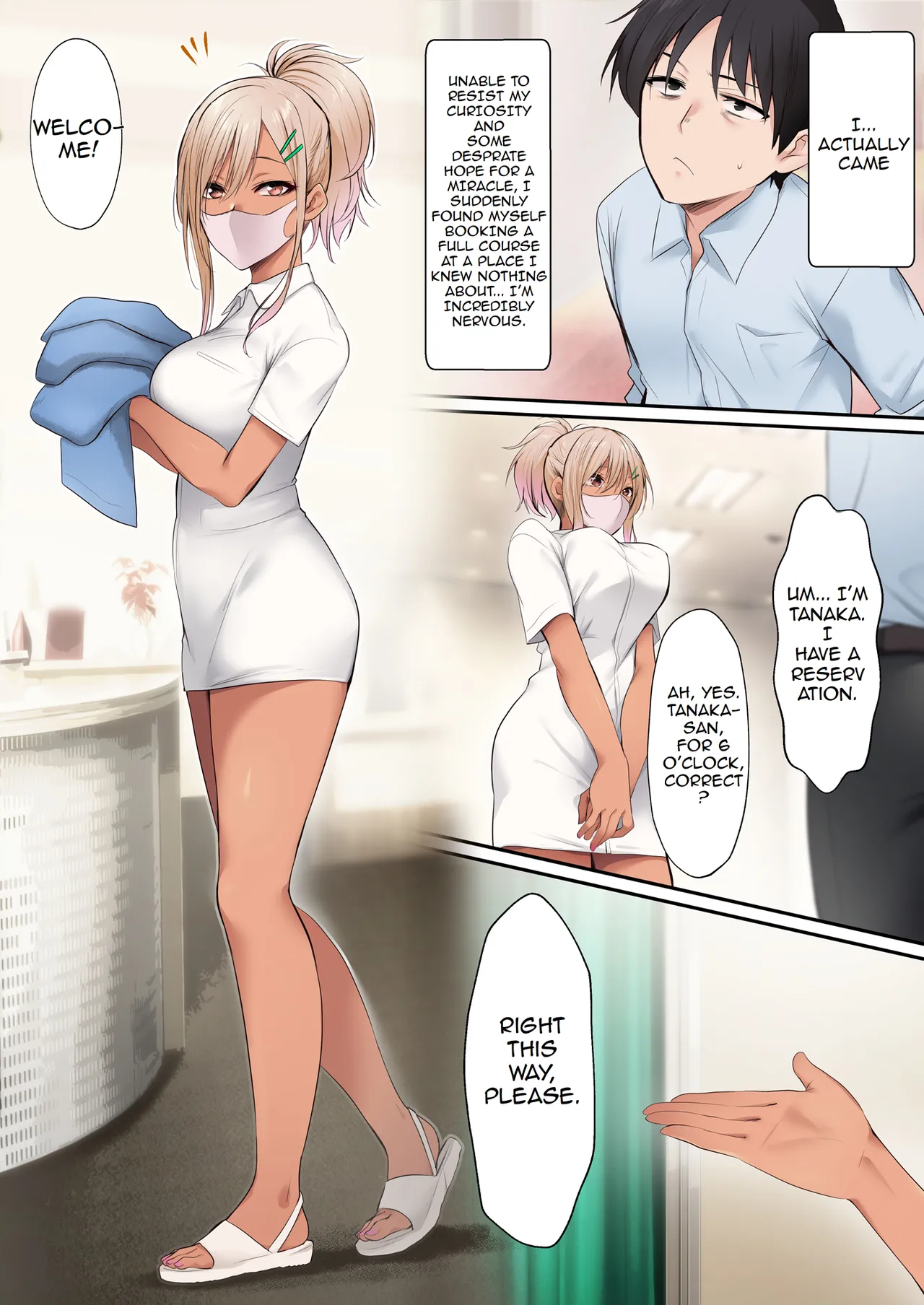 HELLTER SKELTER kaiga Kuro Gal Esthetician no Gokujou Full Massage English - Image 3