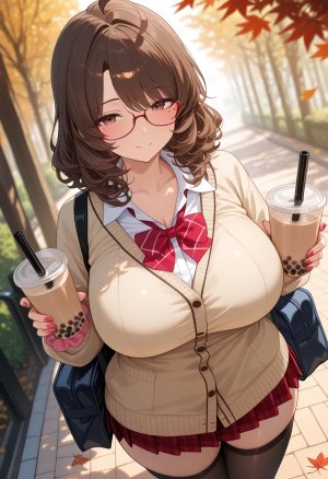 HenryBoya Oversized Beige, Where the Thighhighs Please - Page 15