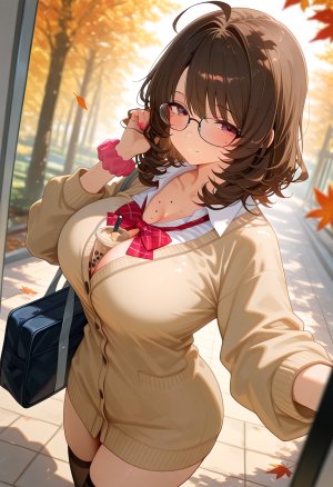 HenryBoya Oversized Beige, Where the Thighhighs Please - Page 26