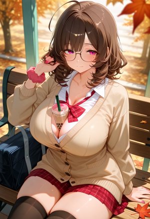 HenryBoya Oversized Beige, Where the Thighhighs Please - Page 27