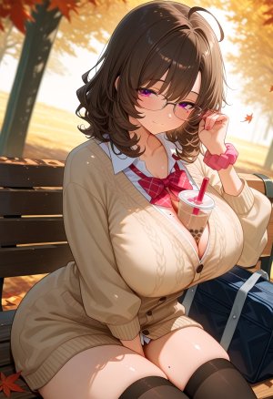 HenryBoya Oversized Beige, Where the Thighhighs Please - Page 28