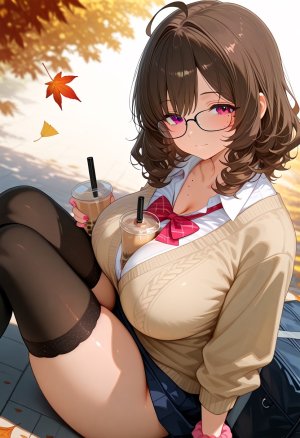 HenryBoya Oversized Beige, Where the Thighhighs Please - Page 30
