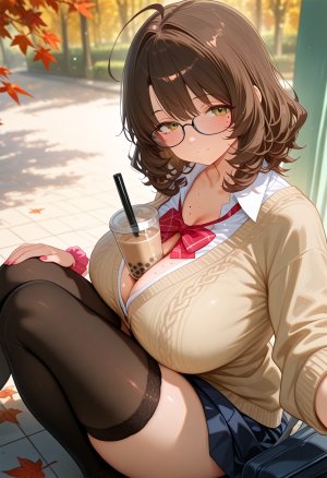HenryBoya Oversized Beige, Where the Thighhighs Please - Page 31