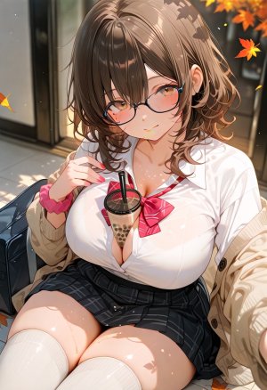 HenryBoya Oversized Beige, Where the Thighhighs Please - Page 33