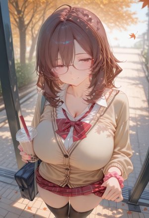 HenryBoya Oversized Beige, Where the Thighhighs Please - Page 5