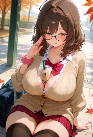 HenryBoya Oversized Beige, Where the Thighhighs Please - Page 51