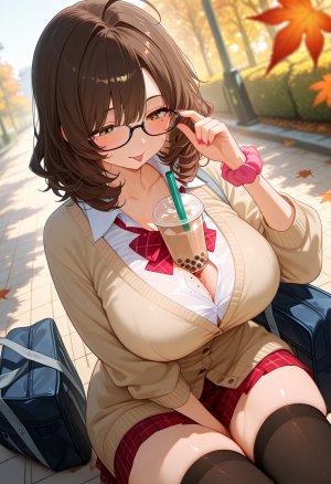 HenryBoya Oversized Beige, Where the Thighhighs Please - Page 52