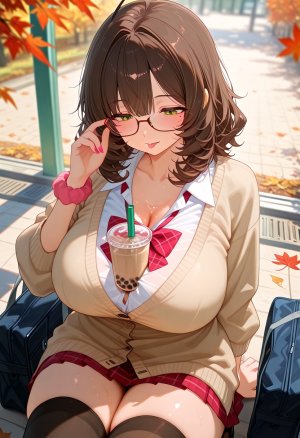 HenryBoya Oversized Beige, Where the Thighhighs Please - Page 53