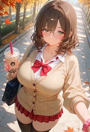 HenryBoya Oversized Beige, Where the Thighhighs Please - Page 9