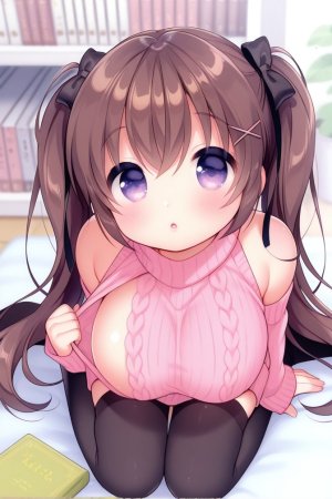 HenryBoya Pink Wool, Bare Full - Usashiros Armpit-Presenting, Breasts-Out Tease - Page 12