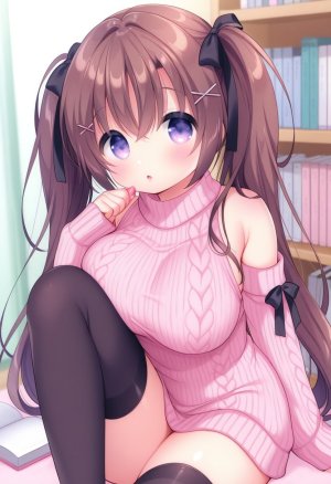 HenryBoya Pink Wool, Bare Full - Usashiros Armpit-Presenting, Breasts-Out Tease - Page 13