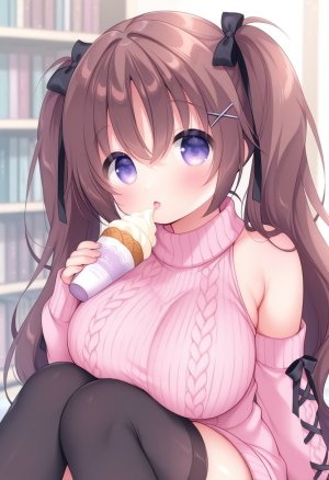 HenryBoya Pink Wool, Bare Full - Usashiros Armpit-Presenting, Breasts-Out Tease - Page 19