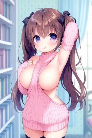 HenryBoya Pink Wool, Bare Full - Usashiros Armpit-Presenting, Breasts-Out Tease - Page 66