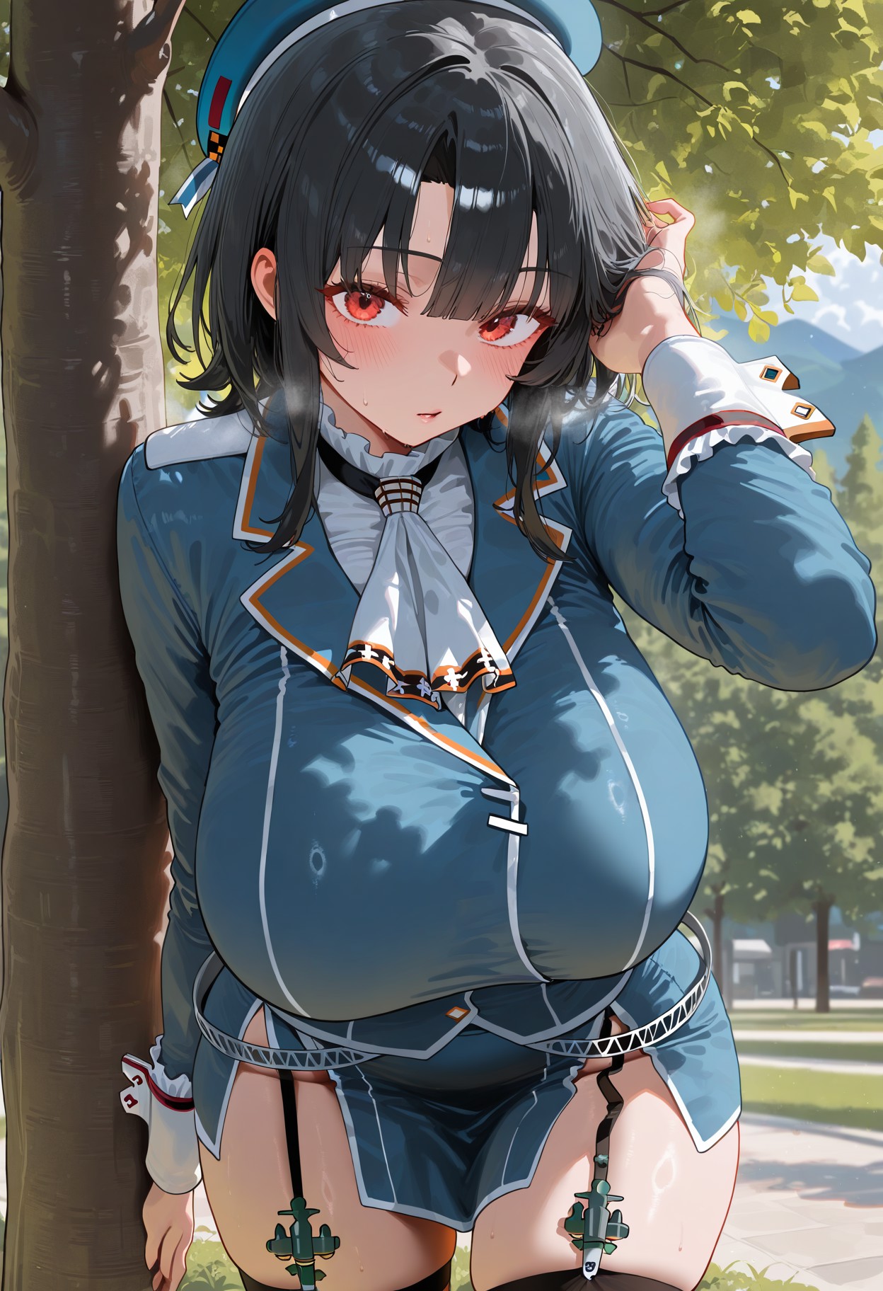 HenryBPya Red Eyes Glow, Where the Garter Straps Go - Takao - Image 1
