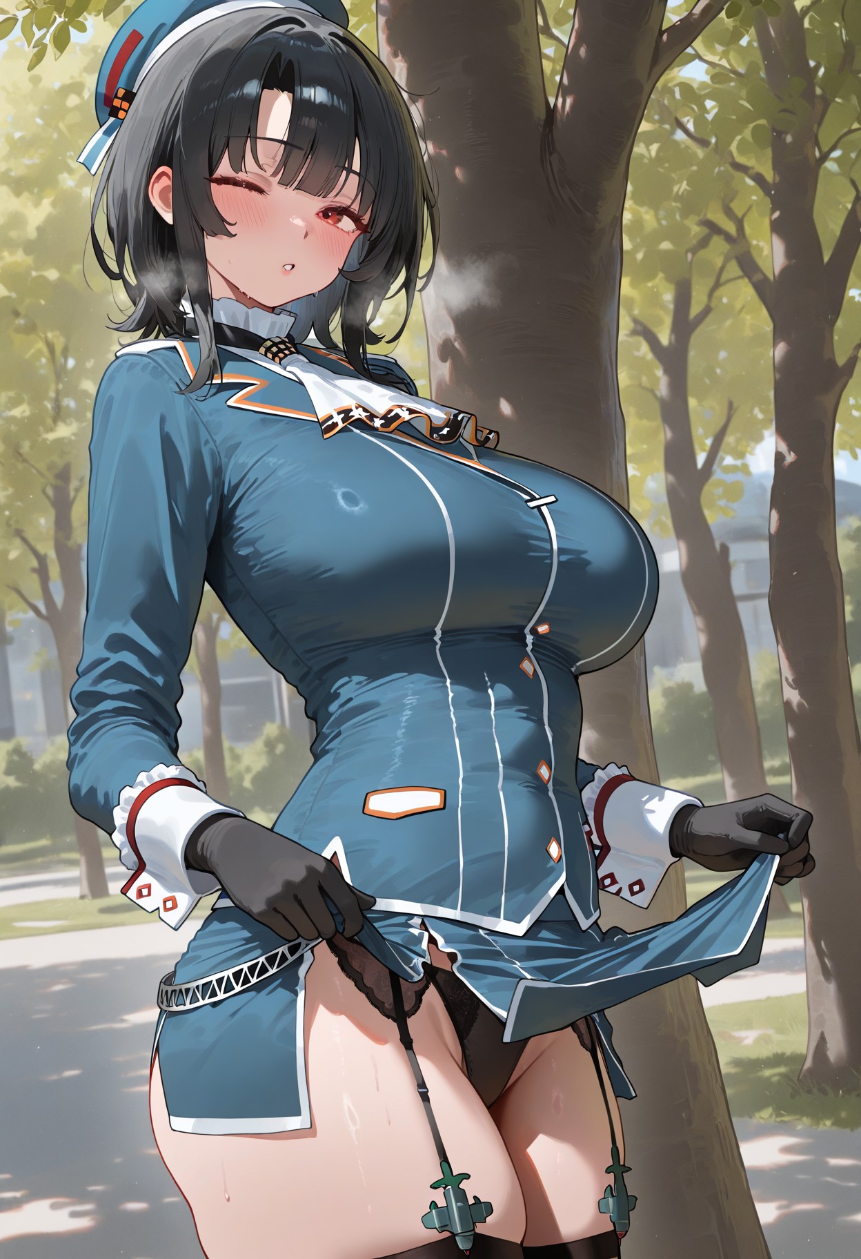 HenryBPya Red Eyes Glow, Where the Garter Straps Go - Takao - Image 11