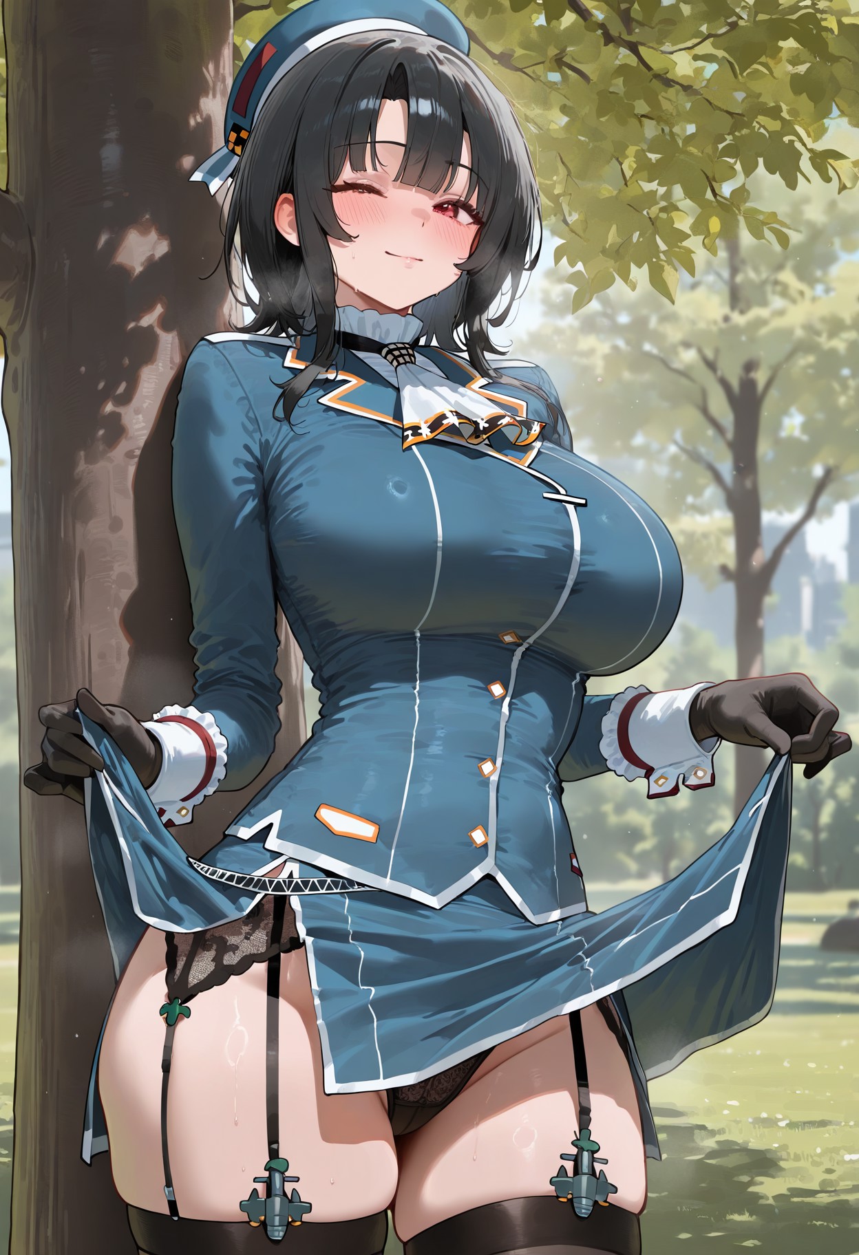 HenryBPya Red Eyes Glow, Where the Garter Straps Go - Takao - Image 13