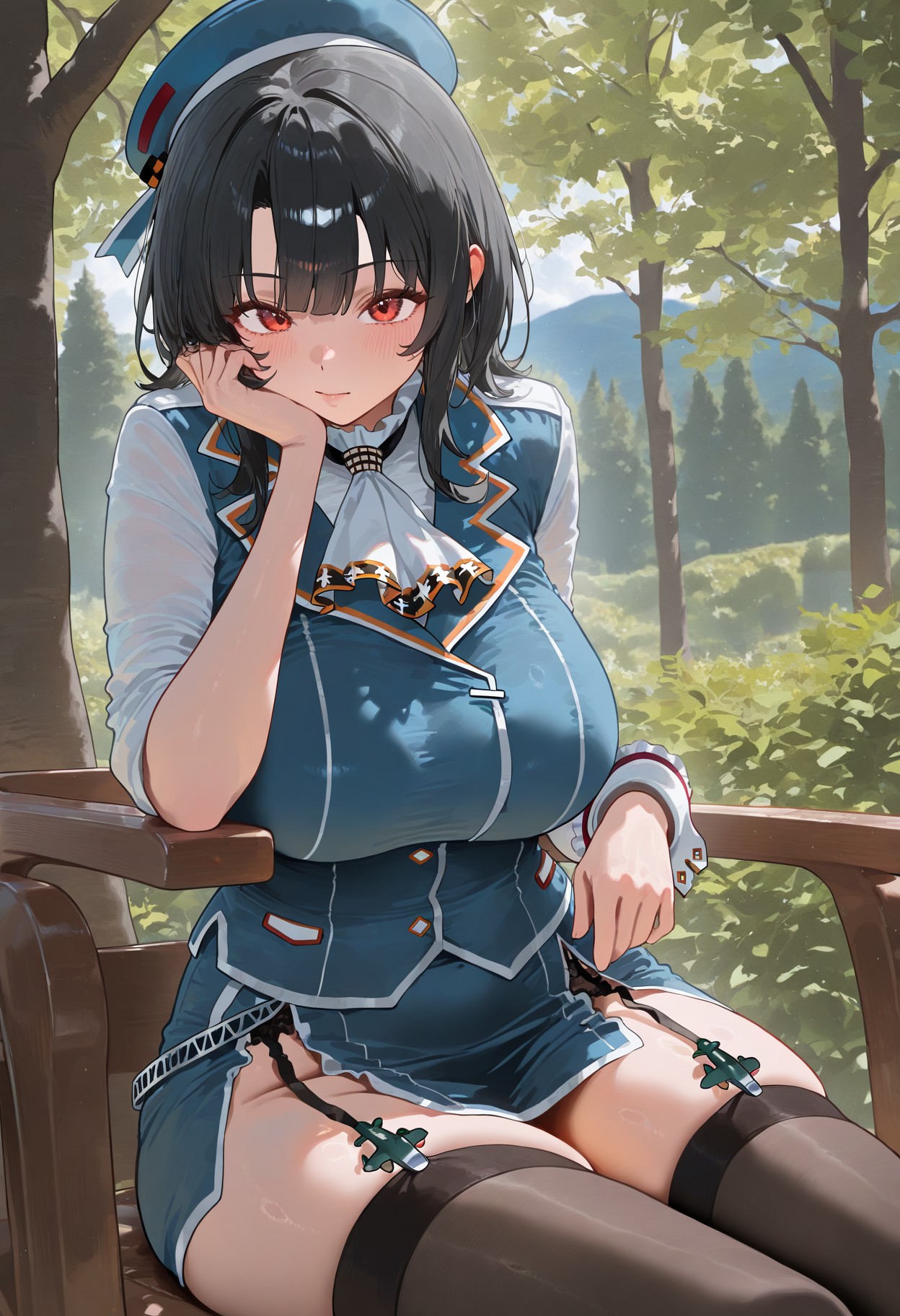HenryBPya Red Eyes Glow, Where the Garter Straps Go - Takao - Image 36
