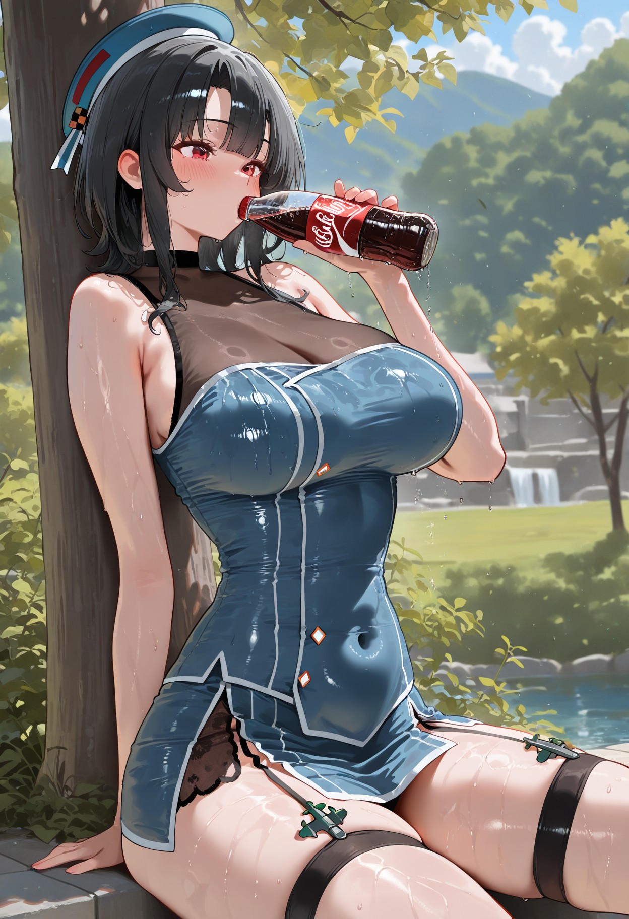 HenryBPya Red Eyes Glow, Where the Garter Straps Go - Takao - Image 45