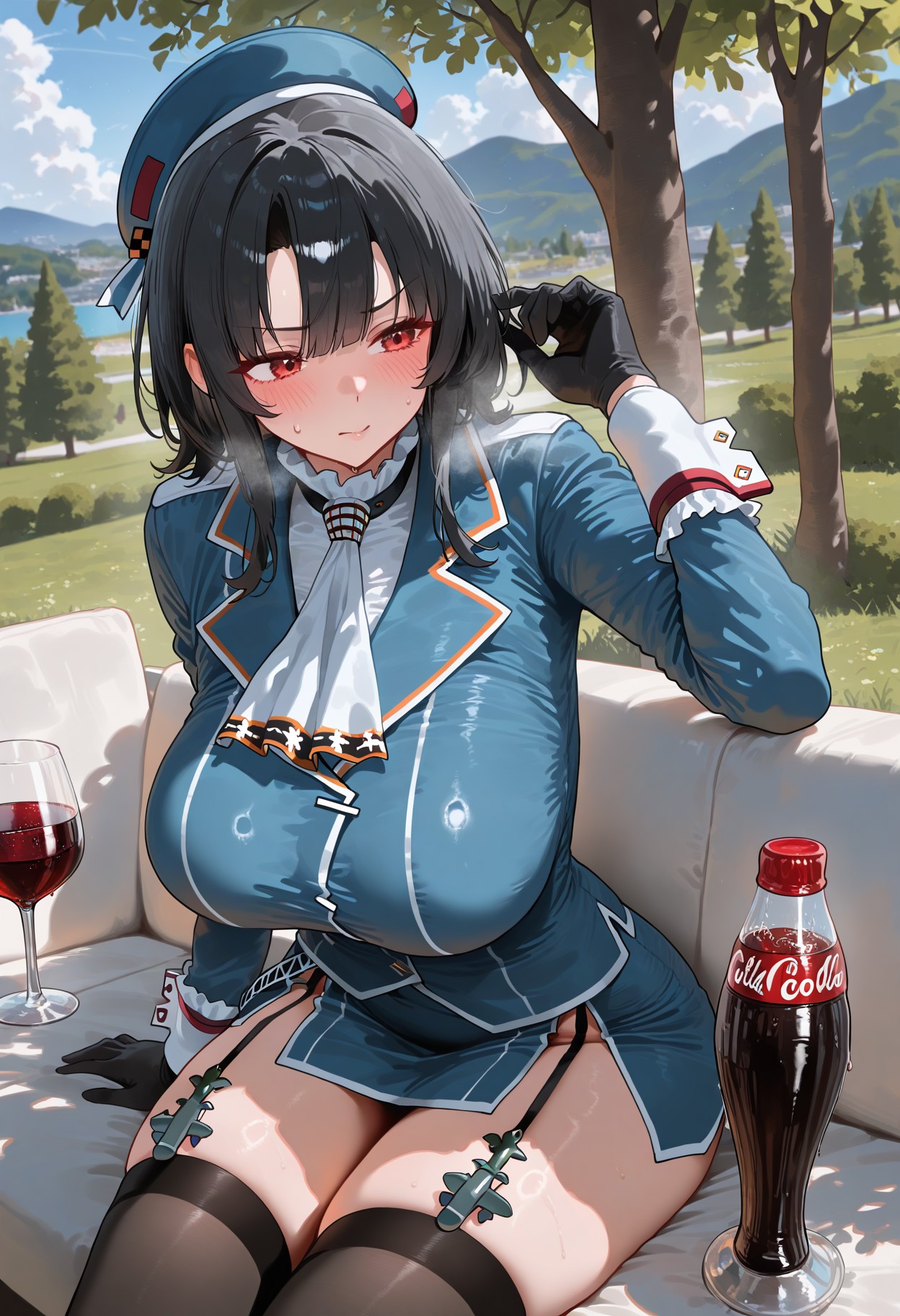 HenryBPya Red Eyes Glow, Where the Garter Straps Go - Takao - Image 49