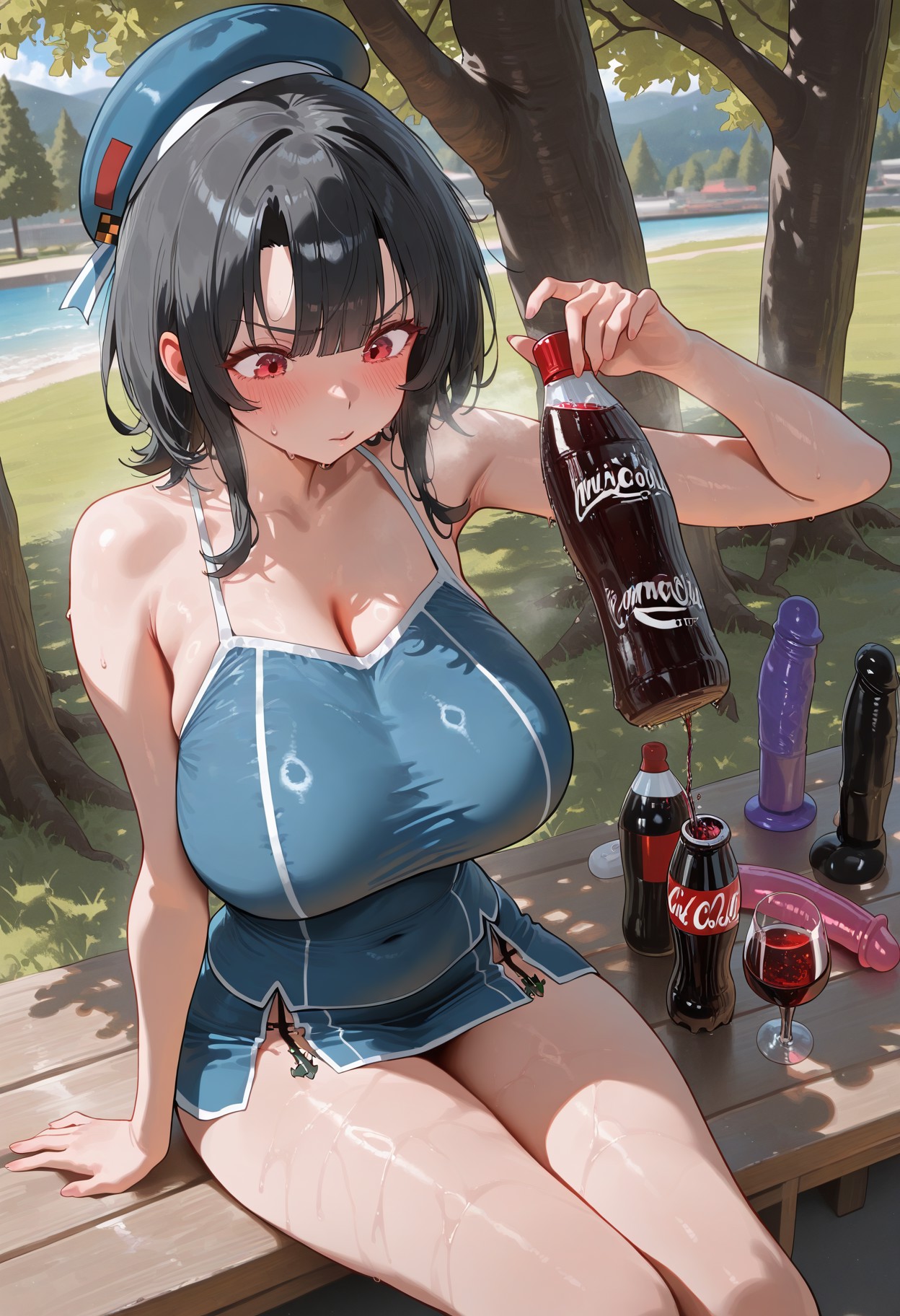 HenryBPya Red Eyes Glow, Where the Garter Straps Go - Takao - Image 58
