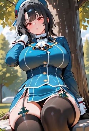 HenryBPya Red Eyes Glow, Where the Garter Straps Go - Takao - Page 10