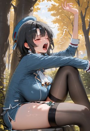 HenryBPya Red Eyes Glow, Where the Garter Straps Go - Takao - Page 18