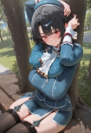 HenryBPya Red Eyes Glow, Where the Garter Straps Go - Takao - Page 37