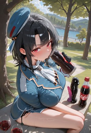 HenryBPya Red Eyes Glow, Where the Garter Straps Go - Takao - Page 54