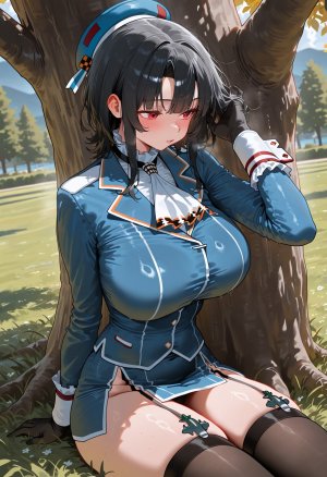 HenryBPya Red Eyes Glow, Where the Garter Straps Go - Takao - Page 7