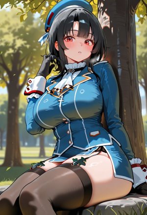 HenryBPya Red Eyes Glow, Where the Garter Straps Go - Takao - Page 9
