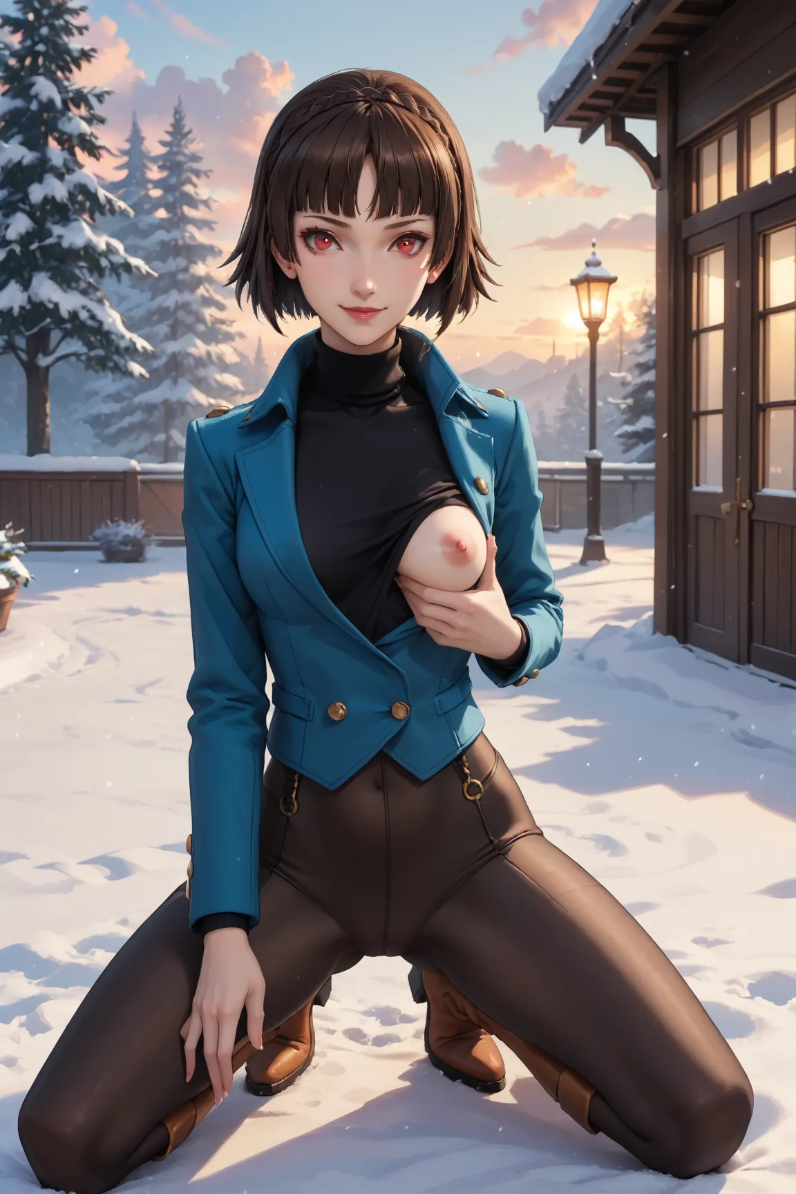HentaiCraftAI Makoto Nijima Persona 5 - Image 13