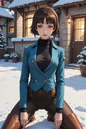 HentaiCraftAI Makoto Nijima Persona 5 - Page 12