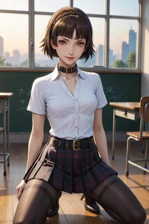 HentaiCraftAI Makoto Nijima Persona 5 - Page 8