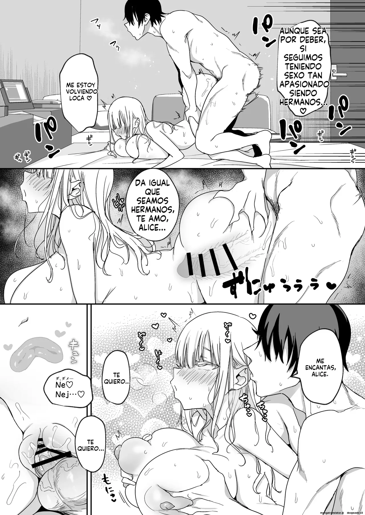 Hermanastra tetona, la clase de natación de Alice - Image 48