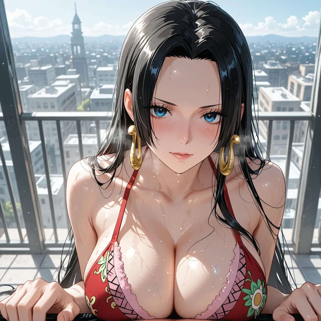 HermesArt Boa Hancock - Rooftop Sun One Piece Preview - Image 2