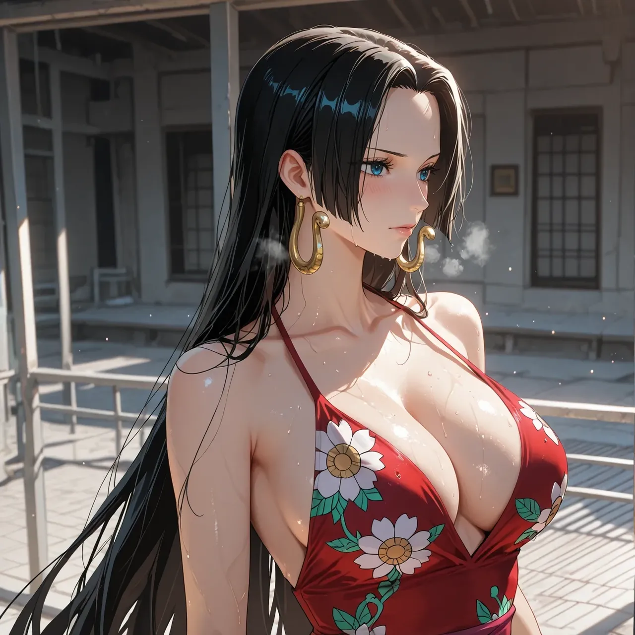 HermesArt Boa Hancock - Rooftop Sun One Piece Preview - Image 3