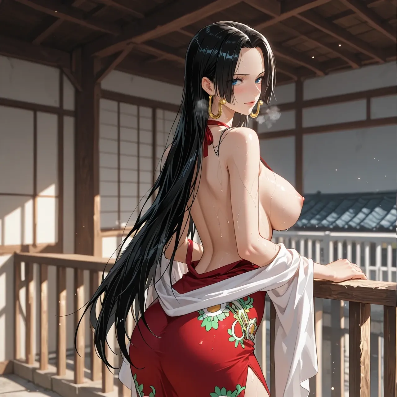 HermesArt Boa Hancock - Rooftop Sun One Piece Preview - Image 57
