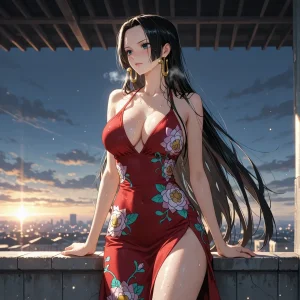 HermesArt Boa Hancock - Rooftop Sun One Piece Prev...