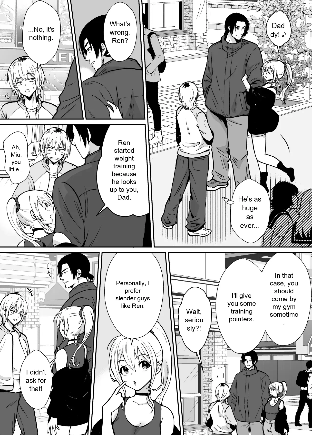Hes being held by her father - Image 3