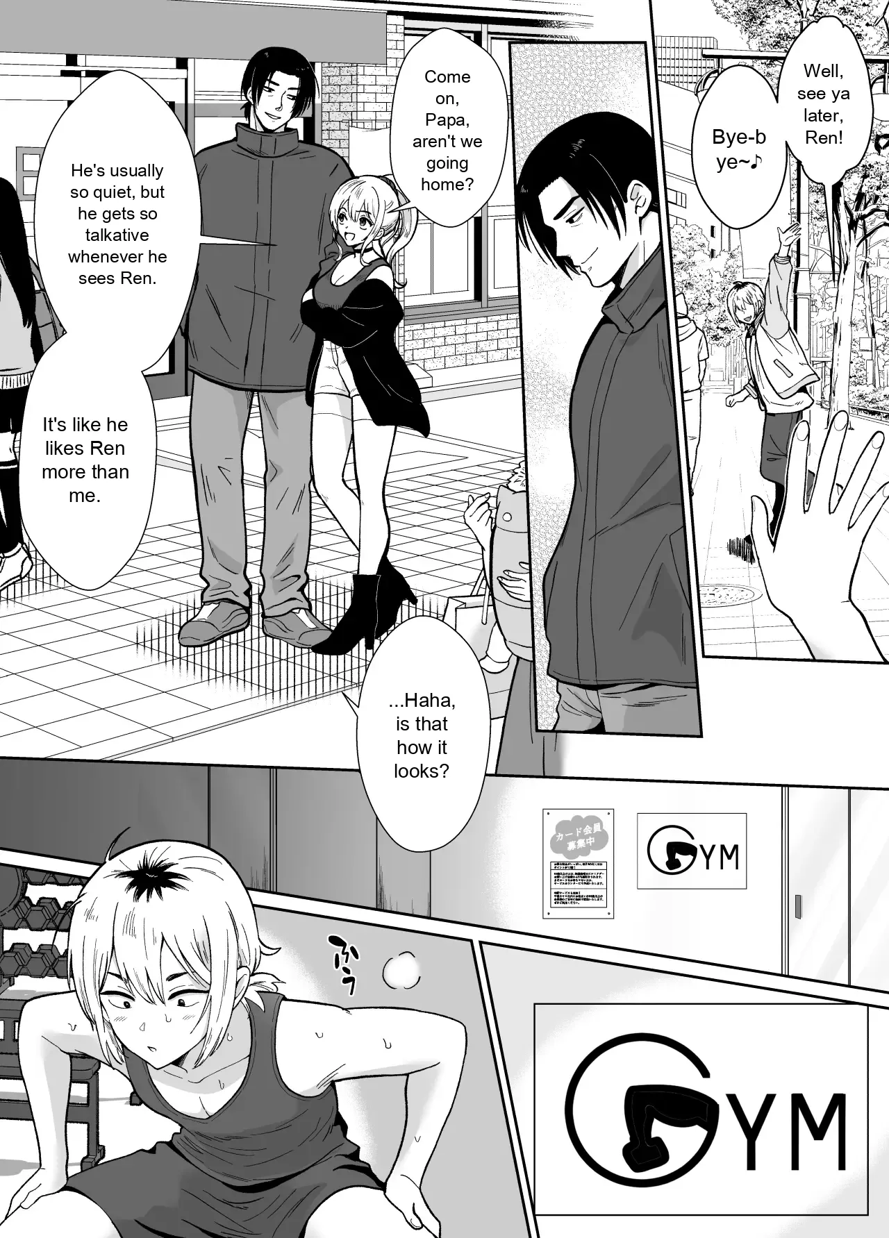 Hes being held by her father - Image 4