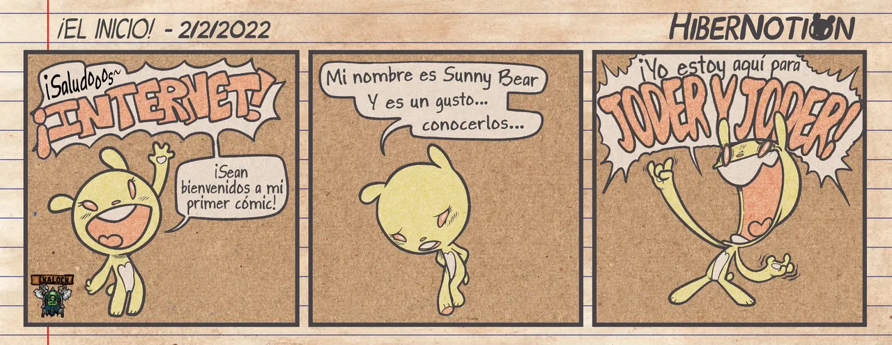 Hibernotion Sunny Bear En Progreso Spanish kalock - Image 1