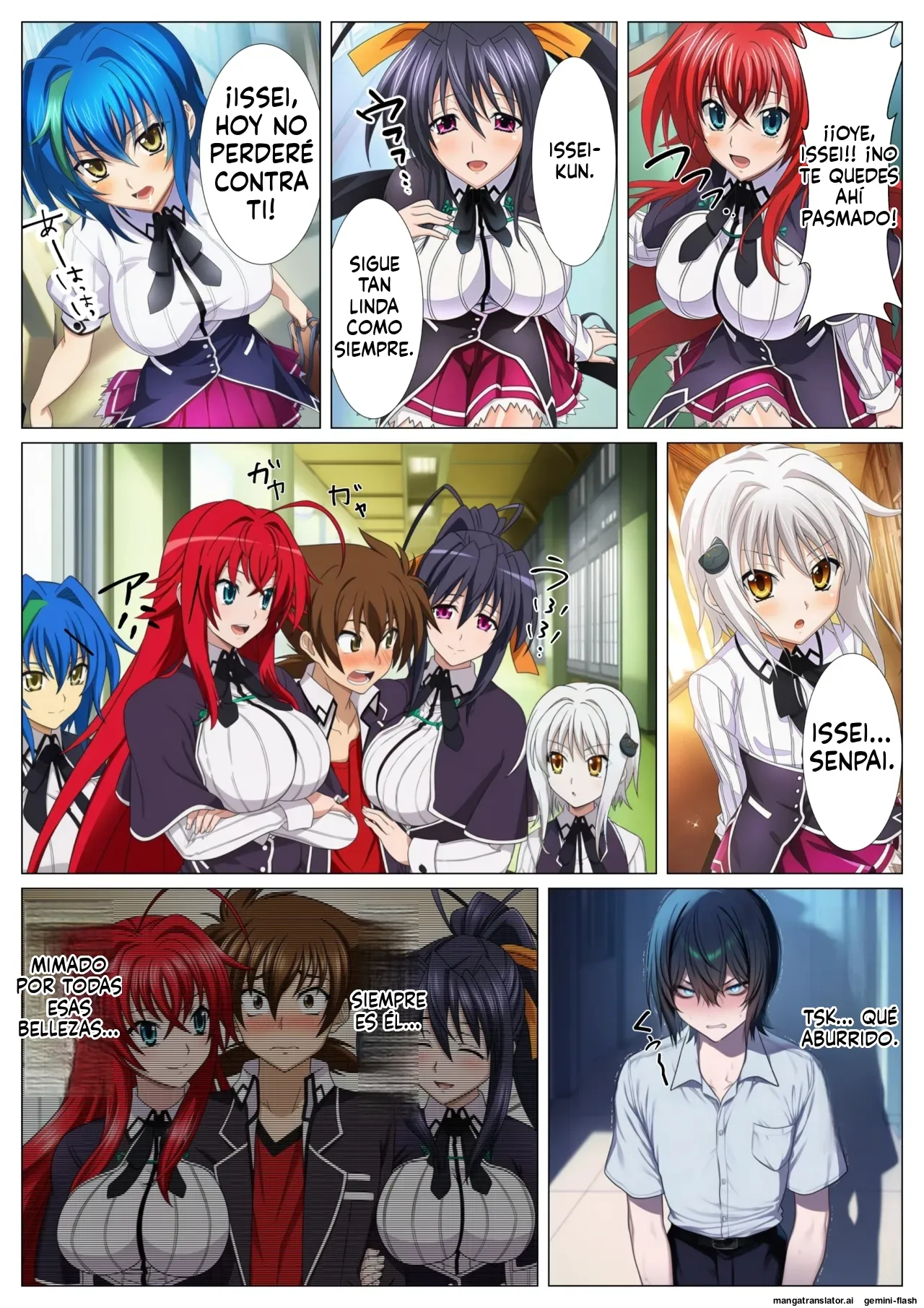 High School DxD Heroines Fallen into the Harem Spanish MTL - Image 2