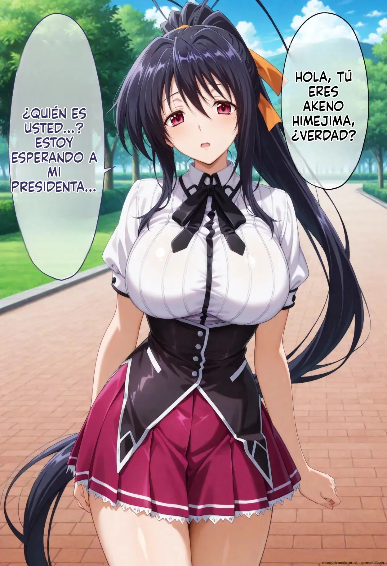 High School DxD The Occult Research Club Under Hypnosis Spanish MTL - Image 31