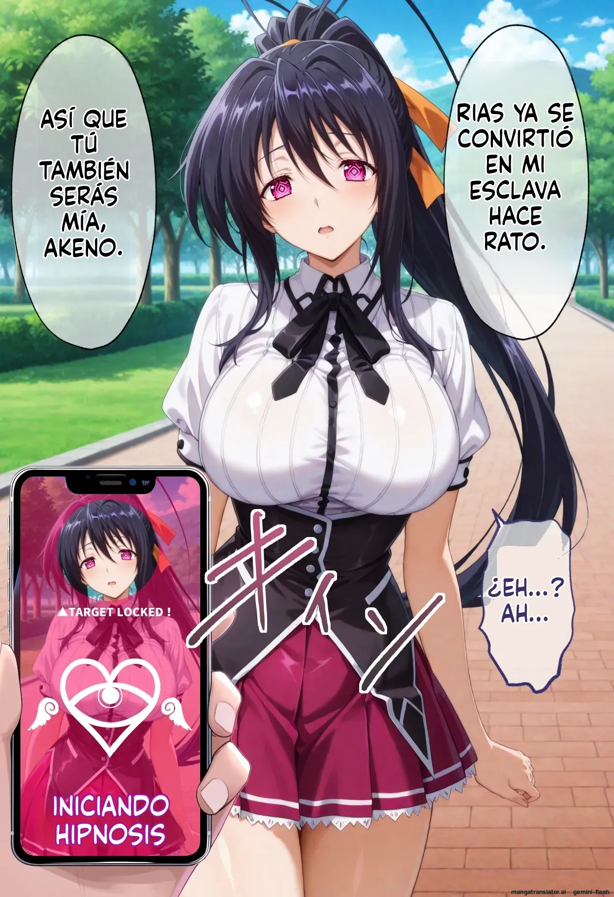 High School DxD The Occult Research Club Under Hypnosis Spanish MTL - Image 32
