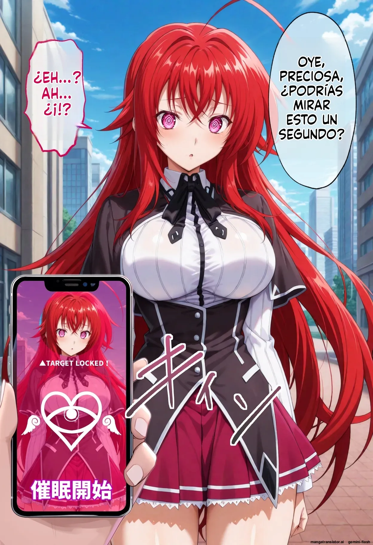 High School DxD The Occult Research Club Under Hypnosis Spanish MTL - Image 5