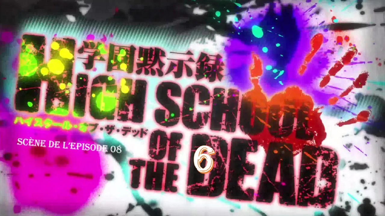High School of the Dead Act.06 Episodes 08 Uncensured HD - Image 1