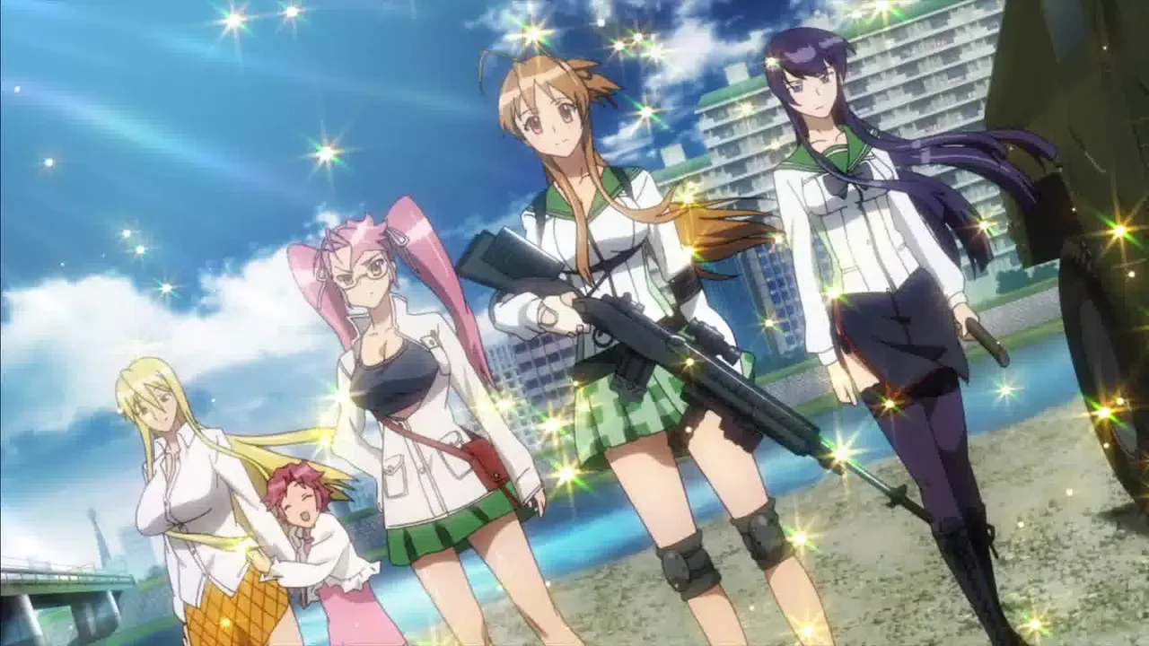 High School of the Dead Act.06 Episodes 08 Uncensured HD - Image 101